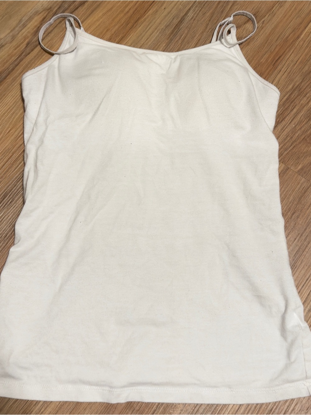 No Boundaries Cream Spaghetti Strap Camisole